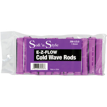 EZ Flow Lilac Long Cold Wave Rod / 1 Gross - 144 Rods