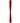 EZ Flow Red Mini Cold Wave Rod / 1 Gross - 144 Rods