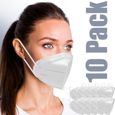 Face Masks - KN95 Three Dimensional Protective Respirator / 10 Pack