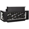 Facet Reception Desk / 78" Wide / Available in All Black, Black & White, or All White by Whale Spa