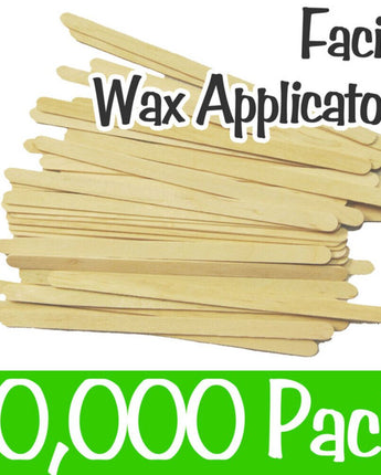 Facial Waxing Sticks - 5&quot; Long x 0.25&quot; Wide / 10 Boxes of 1,000 = Case of 10,000 by Xen Stix