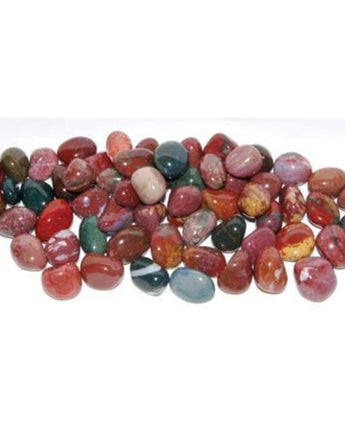 Fancy Jasper Gemstone Mani/Pedi Stones - Promotes Tranquility / 1 lb. by Gemstone Mani-Pedi