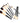 Fantasea 10 Piece Cosmetic Brush Set In Rollup
