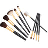 Fantasea 10 Piece Cosmetic Brush Set In Rollup