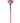 Fantasea 2-Tone Translucent Fan Brush / Pink
