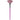 Fantasea 2-Tone Translucent Fan Brush / Pink