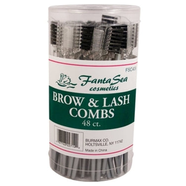 Fantasea - 48 Piece Brow and Lash Combs in a Container