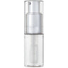 Fine Mist Powder Spray Bottle - Clear and Shiny Silver - 30 mL. - 1 oz. / Case of 36 Individually Wrapped