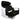 Fiore Shampoo Chair Station - Black/White/Black by Deco Salon Furniture