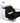 Fiore Shampoo Chair Station - Black/White/White by Deco Salon Furniture