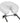 Fitted Face Cover / White