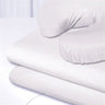 Flannel Fitted Sheet / White / 33" x 73"