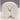 Flannel Headrest Cover / White