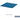 Flat Top Filler - Corner - for 12 Inch Deep Metal Locker by Salsbury – Blue by Salsbury (view 3)