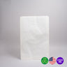 Flat White Kraft Merchandise Bags - 6-1/4"W x 9-1/4"L / 1 Case (1,000 per Case)