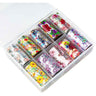 Flower Transfer Foil Nail Art - Pack #1 - Pack