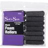 Foam Rollers, Small - 1/2" / 14 Pack by Soft 'N Style