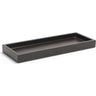 FOH Amenity Tray - Chocolate - 11.75" x 4.5" x 1" / 6 Count