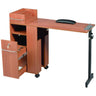 Folding Manicure Table - Wood Laminate Finish by Pibbs