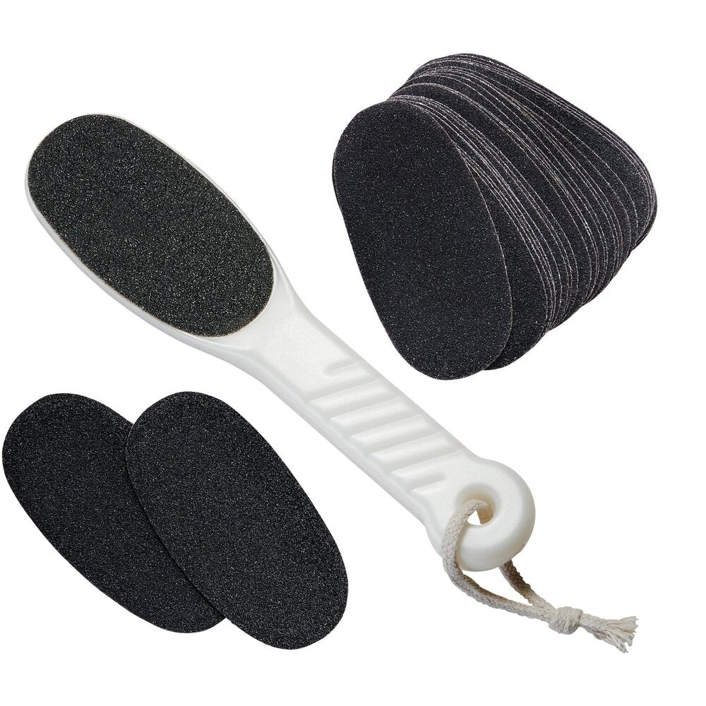 Foot File with 20 Replacement Pads by DL Pro – Pure Spa Direct