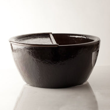 Foot Rest for Round Pedicure Bowl / Espresso Brown / Durable Resin Material - FOOT REST ONLY: BOWL SOLD SEPARATELY - The New Signature Collection by Noel Asmar