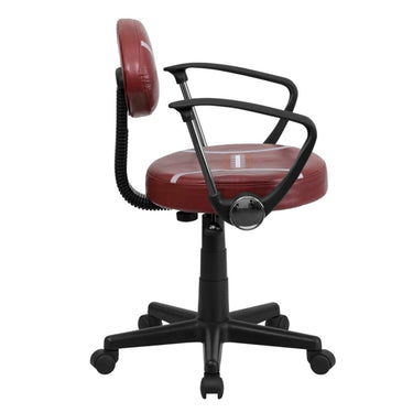 Football Themed Spa/Salon Technician Chair with Arms by BIGA