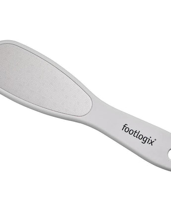 Footlogix Double-Sided Foot File with Rubberized Handle - Coarse/Fine