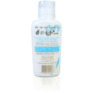 Fragrance Free Certified Organic Coconut Oil for Body & Hair / 3 oz. / Case of 20 Bottles by Organic Fiji by Organic Fiji