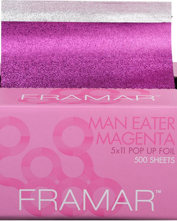 Framar 5&quot;x11&quot; Pop Up Foil It Sheets - Man Eater Magenta / 500 Sheets