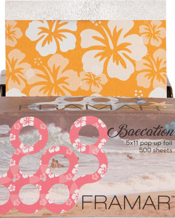 Framar Baecation Pop Up Foil / 500 Sheets - 5x11" - Pre-Cut - Pre-Folded  Foil