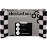 Framar Checkered Towels Black/White - 6 Pack