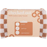 Framar Checkered Towels Tan/White - 6 Pack