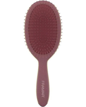 Framar Dark Academia Detangle Brush / Maroon