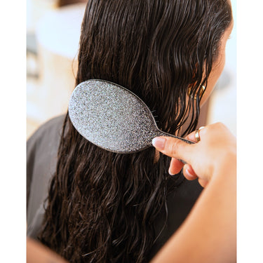 Framar Detangle Brush - Glitter Black