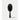 Framar Detangle Brush - Glitter Black