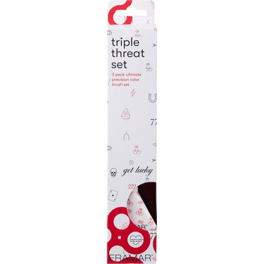 Framar Get Lucky Embossed Triple Threat Set / 3 Pack