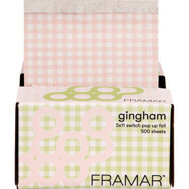Framar Gingham Switch Pop-Up Foils - 5"x11" / 500 Count