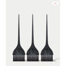 Framar Matte Black Clasic Color Brush Set - 3 Pack