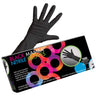 Framar Midnight Mitts - Black Nitrile Gloves - MEDIUM / 100 per Box