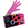 Framar Pink Paws Powder-Free Nitrile Gloves - LARGE / 100 per Box