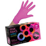 Framar Pink Paws Powder-Free Nitrile Gloves - SMALL / 100 per Box