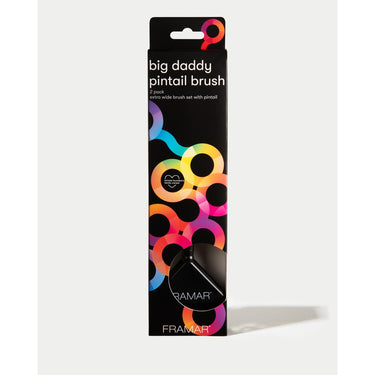Framar Pintail Big Daddy Color Brush Set - Black