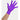Framar Purple Palms Nitrile Gloves - LARGE / 100 Count