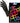 Framar Reusable Black Latex Gloves - Size 7 Small / Box of 10
