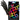 Framar Reusable Black Latex Gloves - Size 8 Large / Box of 10