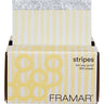 Framar Stripes Butter Pop Up Foil - 5"x11" / 500 Count
