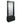 Freestanding Polish Display with Storage Cabinets / Available in Black, Embossed White, or Gray by Whale Spa