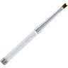 French Manicure Smile Line Nail Art Brush - Half Moon Shape - Crystal Handle - Each