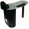 Frida Glass Top Manicure Table by PS Beauty