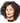 Frieda Manikin Head / 100% Human Hair / 16"-18" Hair Length / Black Curly Hair by Diane Mannequins